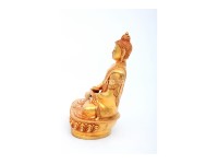 Amitabha Buddha Statue – Gold Gilded & Hand-Carved