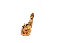 Medicine Buddha Statue – Gold Gilded & Hand-Carved