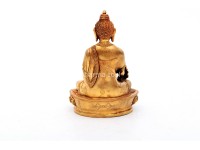 Medicine Buddha Statue – Gold Gilded & Hand-Carved