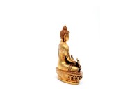Medicine Buddha Statue – Gold Gilded & Hand-Carved