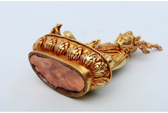 Padmasambhava (Guru Rinpoche) Statue – Gold Gilded & Handcrafted