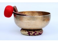 10-Inch Diameter Tibetan Singing Bowl – Traditional Seven-Metal Sound Bowl