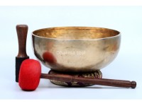 10-Inch Diameter Tibetan Singing Bowl – Traditional Seven-Metal Sound Bowl