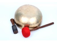 10-Inch Diameter Tibetan Singing Bowl – Traditional Seven-Metal Sound Bowl