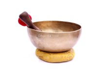 9-Inch Diameter Tibetan Singing Bowl – Deep Resonant Meditation Bowl