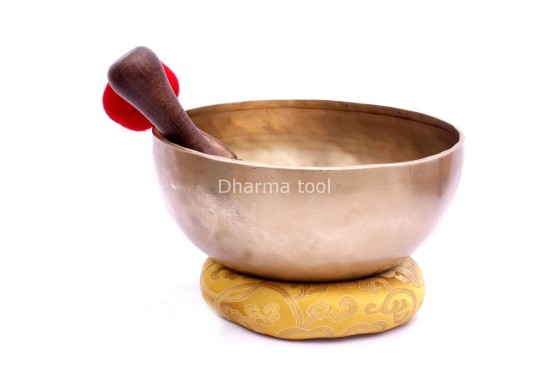 9-Inch Diameter Tibetan Singing Bowl – Deep Resonant Meditation Bowl