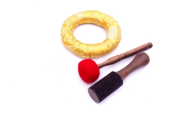 9-Inch Diameter Tibetan Singing Bowl – Deep Resonant Meditation Bowl