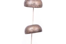 Hanging Singing Bowl Chime / Wind Bell - 3 Bowl Chakra Set