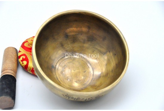 5 Inches Diameter Jhumka Full Moon Singing Bowl