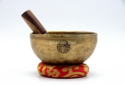 5 Inches Diameter Jhumka Full Moon Singing Bowl