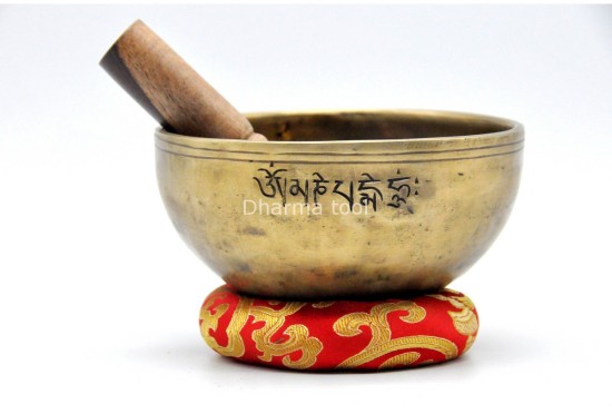 5 Inches Diameter Jhumka Full Moon Singing Bowl