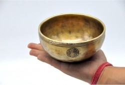5 Inches Diameter Jhumka Full Moon Singing Bowl