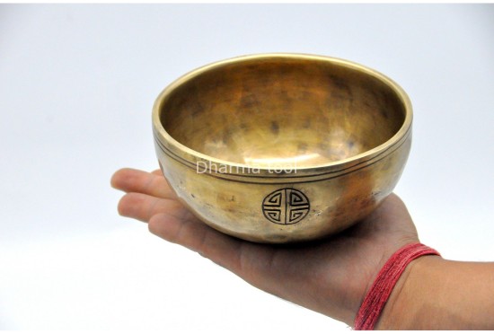 5 Inches Diameter Jhumka Full Moon Singing Bowl