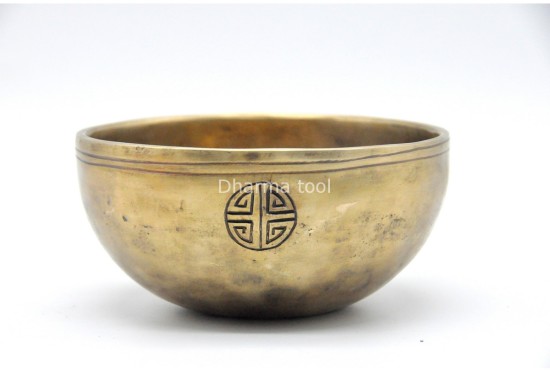 5 Inches Diameter Jhumka Full Moon Singing Bowl