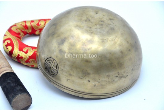 5 Inches Diameter Jhumka Full Moon Singing Bowl