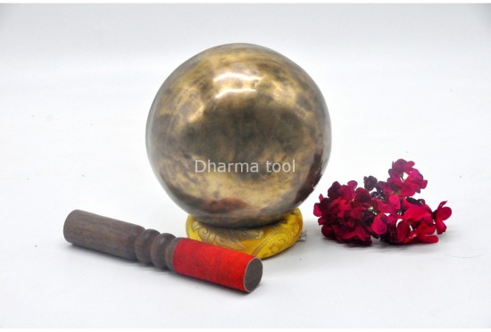6 Inches Diameter Jhumka Full Moon Singing Bowl