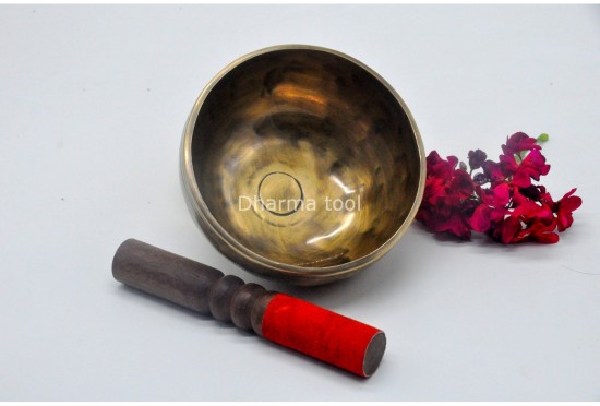 6 Inches Diameter Jhumka Full Moon Singing Bowl