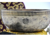 8 inches Diameter Jhumka Full Moon Singing Bowl – Thick-Walled for Deep Healing Sound – Handmade in Nepal