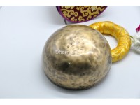 8 inches Diameter Jhumka Full Moon Singing Bowl – Thick-Walled for Deep Healing Sound – Handmade in Nepal