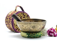 10 Inches Diameter Jhumka Full Moon Singing Bowl – Thick-Walled Bowl for Powerful Healing Sound