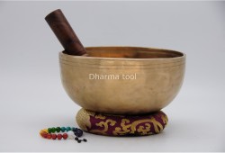 8-Inch Jhumka Resonance Bowl for Meditation & Energy Balance