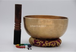 8-Inch Jhumka Resonance Bowl for Meditation & Energy Balance