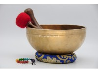9-Inch Jhumka Sound Bowl – Deep Tone Thick-Wall Healing Bowl