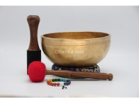 9-Inch Jhumka Sound Bowl – Deep Tone Thick-Wall Healing Bowl