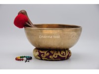 10-Inch Jhumka Healing Bowl – Thick-Wall Deep Resonance Sound Tool