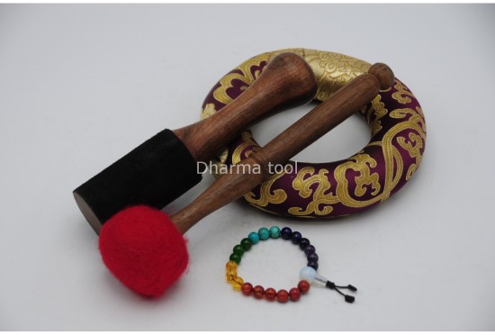 10-Inch Jhumka Healing Bowl – Thick-Wall Deep Resonance Sound Tool