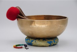 11-Inch Jhumka Resonance Bowl – Thick-Wall Deep Healing Singing Bowl