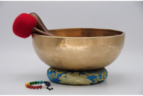 11-Inch Jhumka Resonance Bowl – Thick-Wall Deep Healing Singing Bowl