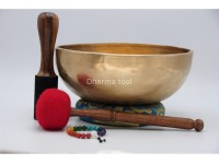 11-Inch Jhumka Resonance Bowl – Thick-Wall Deep Healing Singing Bowl