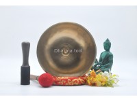 8-Inch Diameter Lingam Singing Bowl – Grounding Meditation & Deep-Focus Bowl