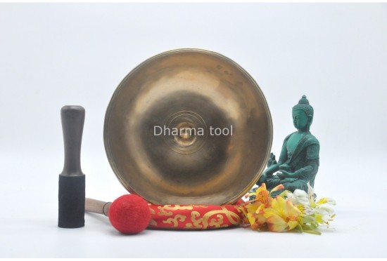 8-Inch Diameter Lingam Singing Bowl – Grounding Meditation & Deep-Focus Bowl