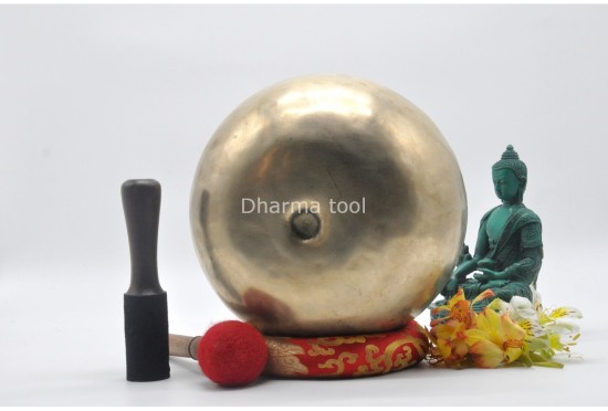 8-Inch Diameter Lingam Singing Bowl – Grounding Meditation & Deep-Focus Bowl