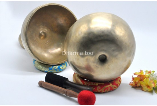 9-Inch Diameter Lingam Singing Bowl – Deep Resonance & Grounded Calm Bowl
