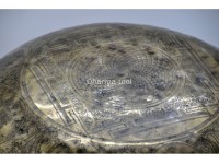 Seed of Life Mandala Carved Singing Bowl – Tibetan Mantra – Flower of Life
