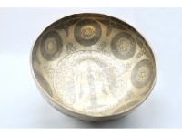 Chakra Yogi Engraved Large Tibetan Singing Bowl – 7 Chakra Symbols