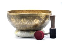 Tree of Life Carved Large Singing Bowl – Yin Yang Center