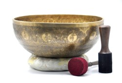 Tree of Life Carved Large Singing Bowl – Yin Yang Center