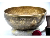 Tree of Life Carved Large Singing Bowl – Yin Yang Center