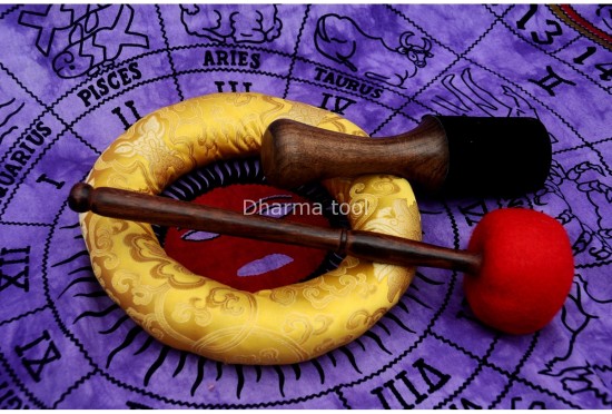 Flower of Life Carved Large Singing Bowl- Master Healing Himalayan bowl