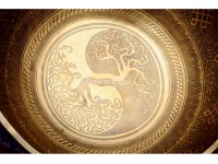 Yin Yang Engraved Large Tibetan Singing Bowl-Extra large Himalayn Singing bowl