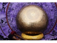 Yin Yang Engraved Large Tibetan Singing Bowl-Extra large Himalayn Singing bowl