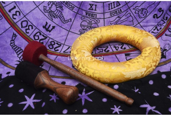 Yin Yang Engraved Large Tibetan Singing Bowl-Extra large Himalayn Singing bowl