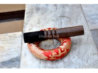 7 Chakra Symbols Engraved Tibetan Singing Bowl – Old Finish (Multiple Size Options)