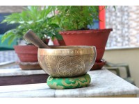 Seed of Life Sacred Geometry Tibetan Singing Bowl – Multiple Size Options