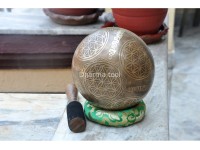 Seed of Life Sacred Geometry Tibetan Singing Bowl – Multiple Size Options