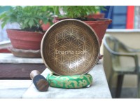 Seed of Life Sacred Geometry Tibetan Singing Bowl – Multiple Size Options